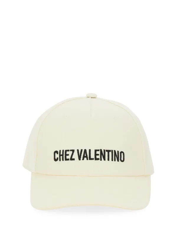 Baseball Cap With Embroidery - Valentino Garavani