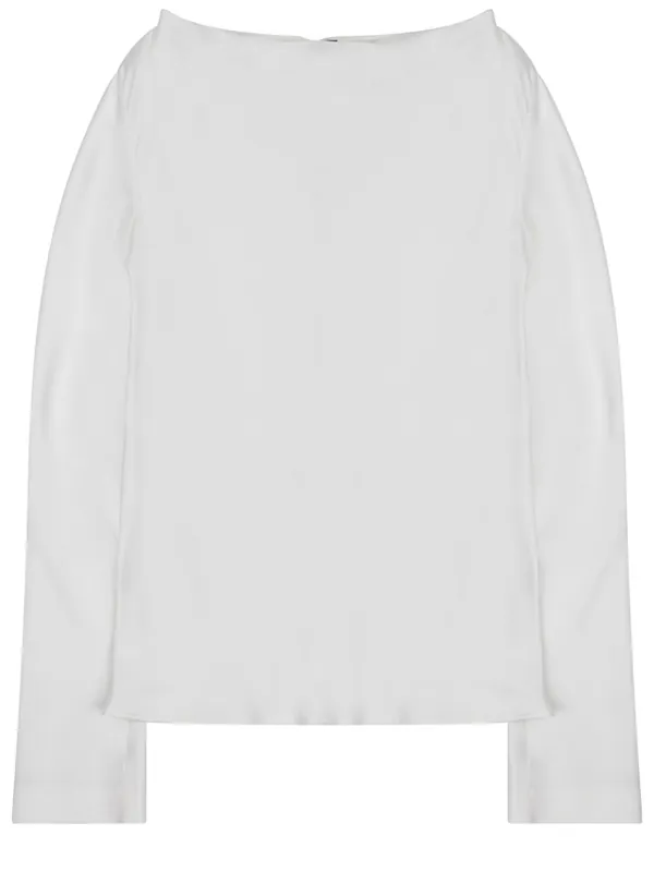 Silk Blend Blouse - Alberta Ferretti