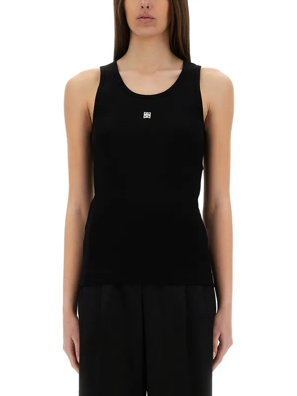 Tank Top With Logo - Givenchy