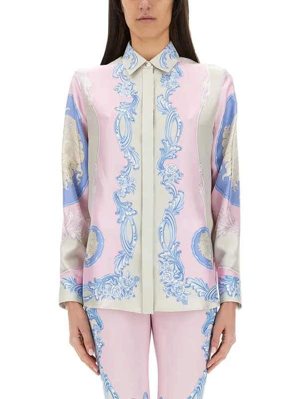 Silk Shirt "Cameo" - Versace