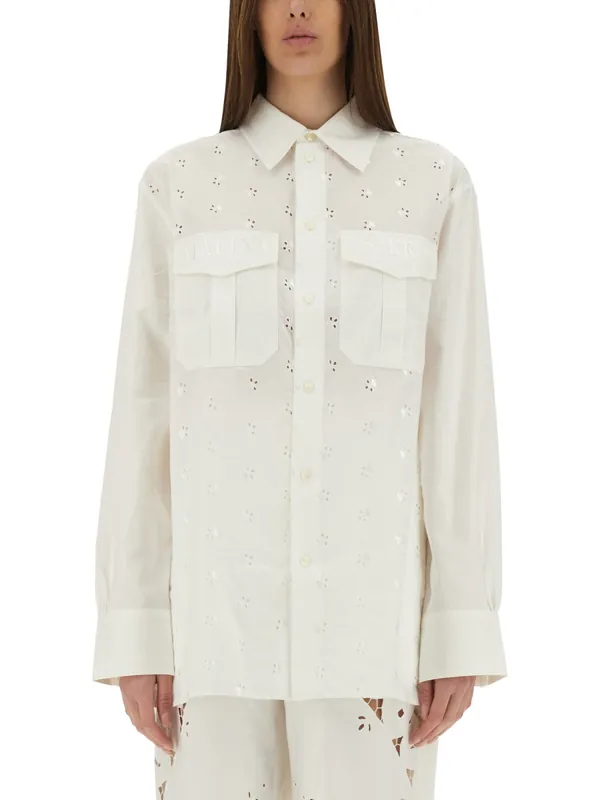 Upcycled Linen Shirt - Marine Serre