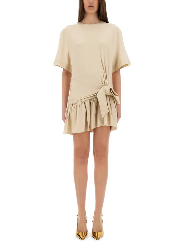 Mini Dress With Bow - Rabanne