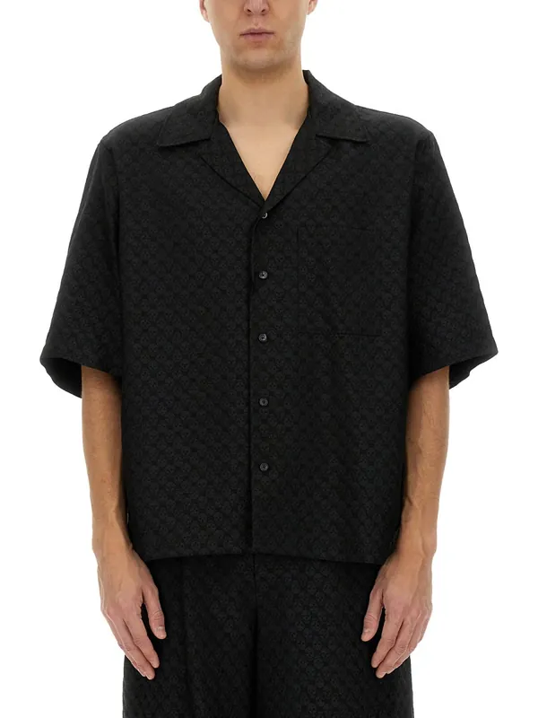 "Skull" Pattern Shirt - Alexander McQueen