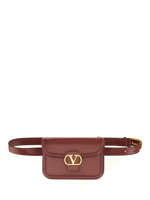 "9 To5" Leather Pouch - Valentino Garavani