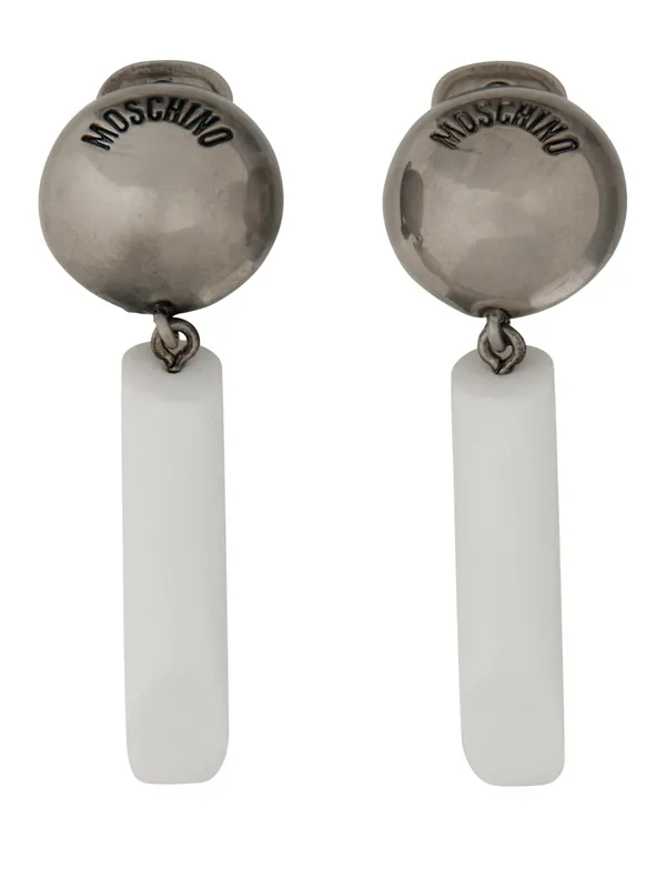 Logo Earrings - Moschino