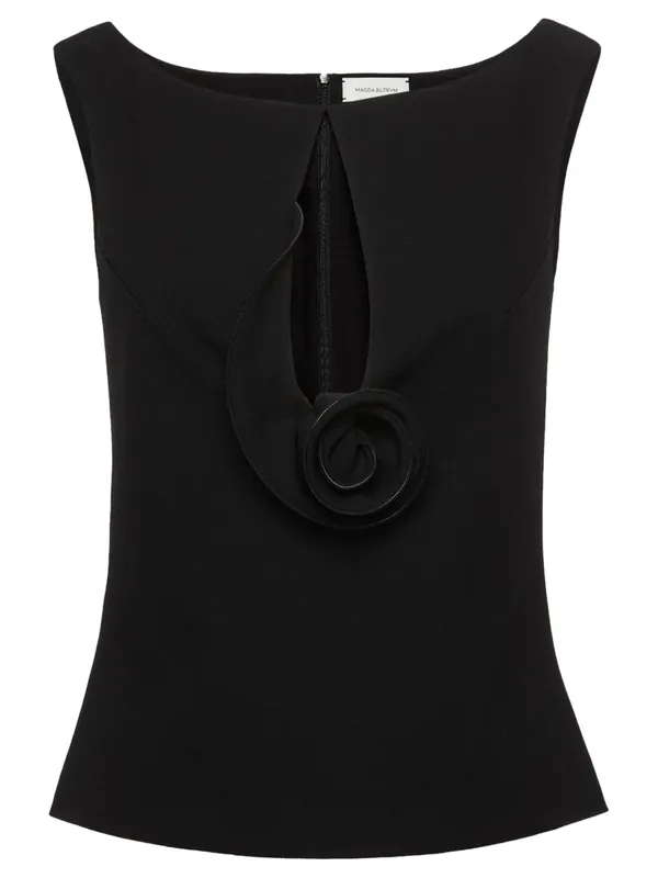 Top With Flower Detail - Magda Butrym