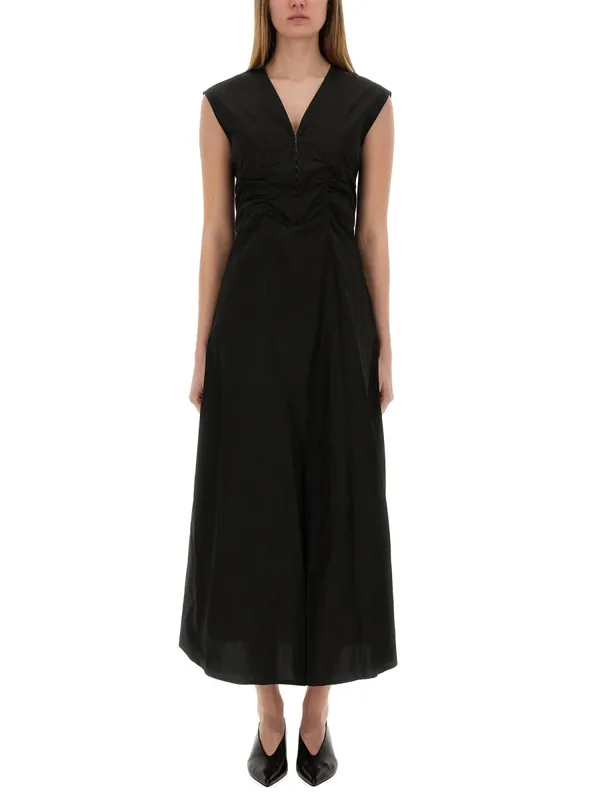 Long Poplin Dress - Alysi