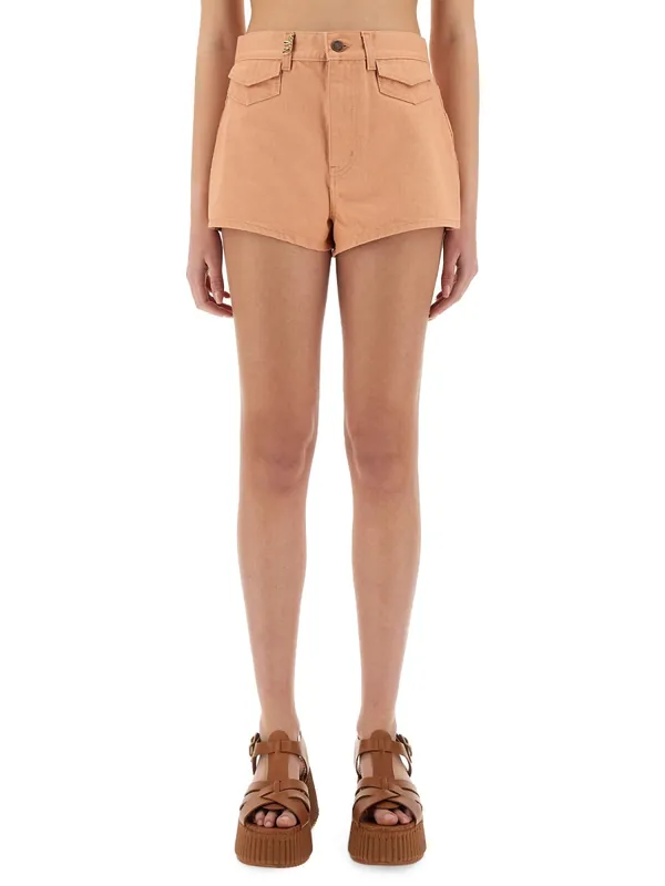 Cotton Shorts - Chloé