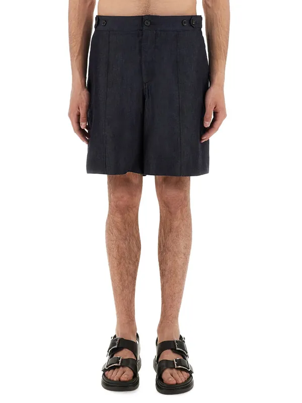 Short In Denim - Alexander McQueen