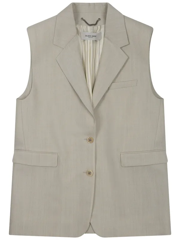 Wool Vest - Golden Goose