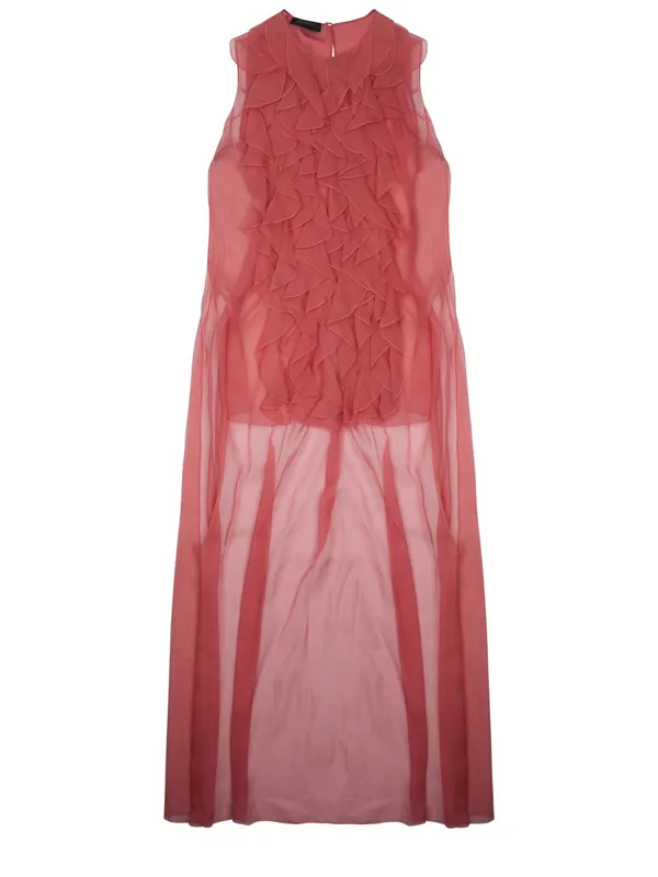Silk Sleeveless Shirt - Alberta Ferretti