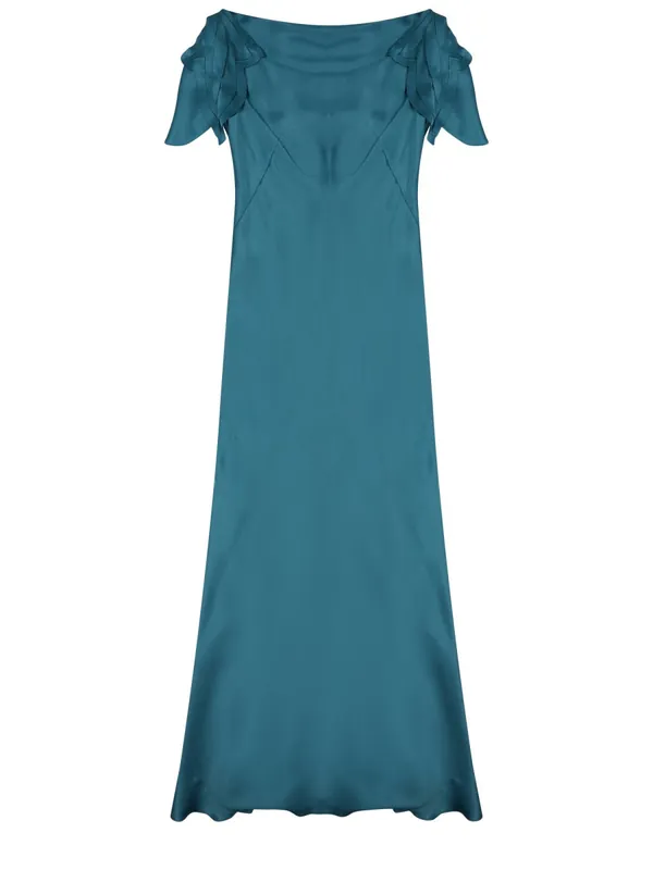 Long Dress With Straps - Alberta Ferretti
