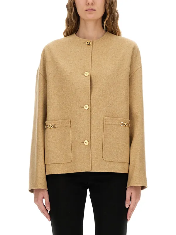 "Medusa" Buttoned Jacket - Versace