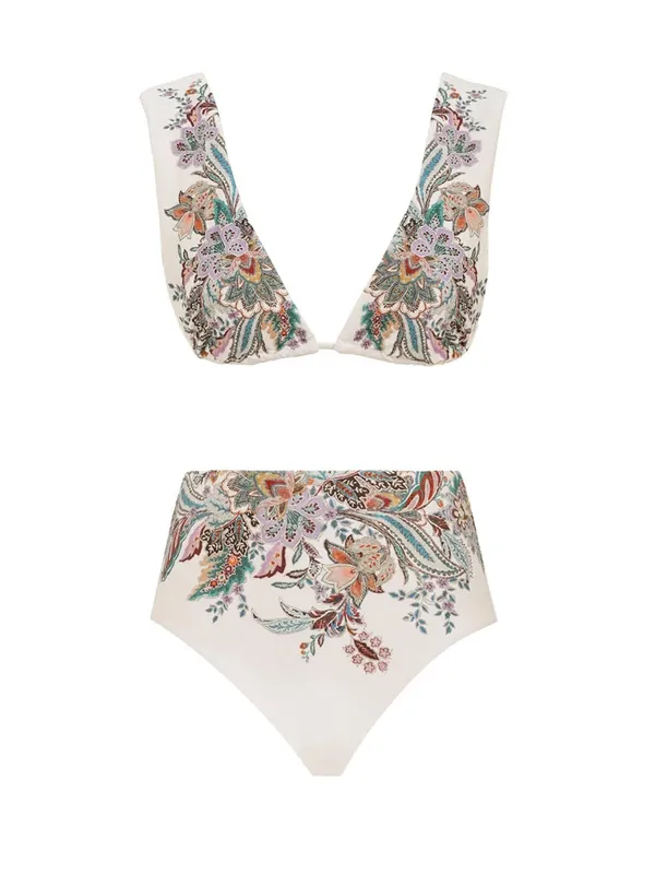 "Rhiannon" Wide Strap Bikini Swimsuit - Zimmermann