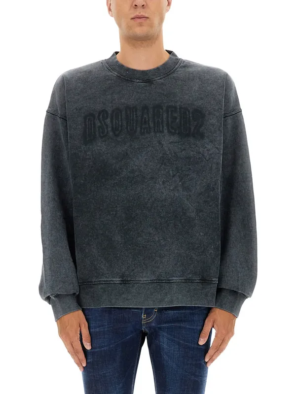 Sweatshirt With Logo - Dsquared2