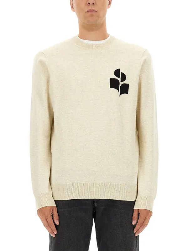 Jersey With Logo - Isabel Marant
