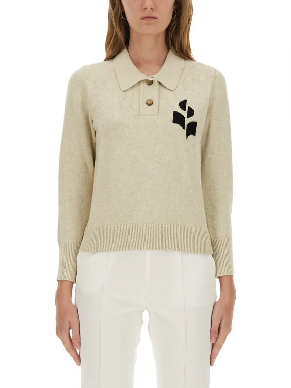 Polo Shirt With Logo - Isabel Marant ÉToile
