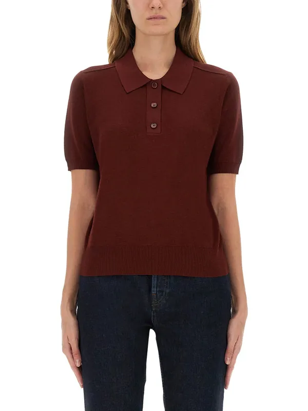 Wool Polo. - Burberry