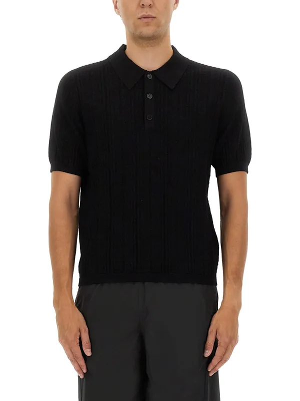 Knitted Polo. - Balmain