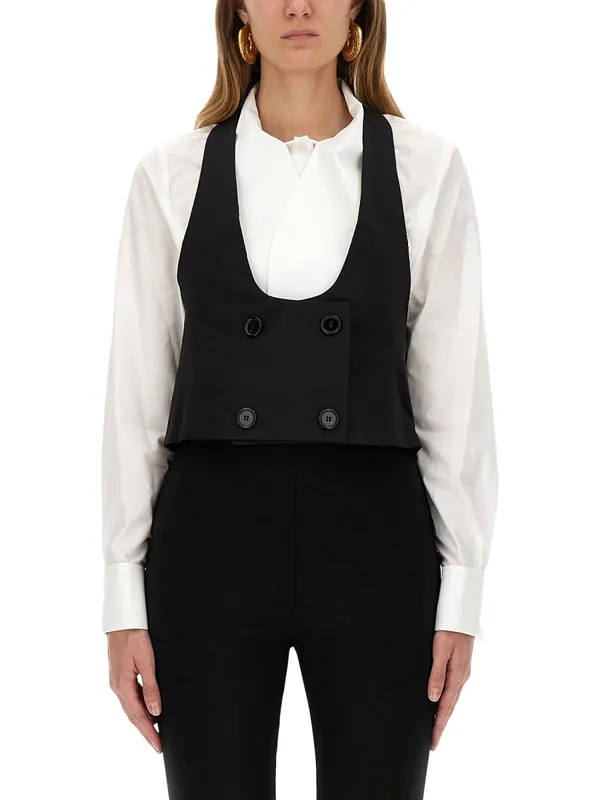 Vest With Open Back - Nina Ricci