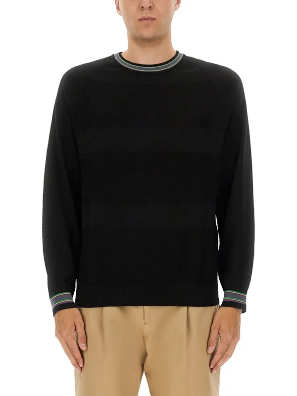 Wool And Cotton Sweater - PS Paul Smith