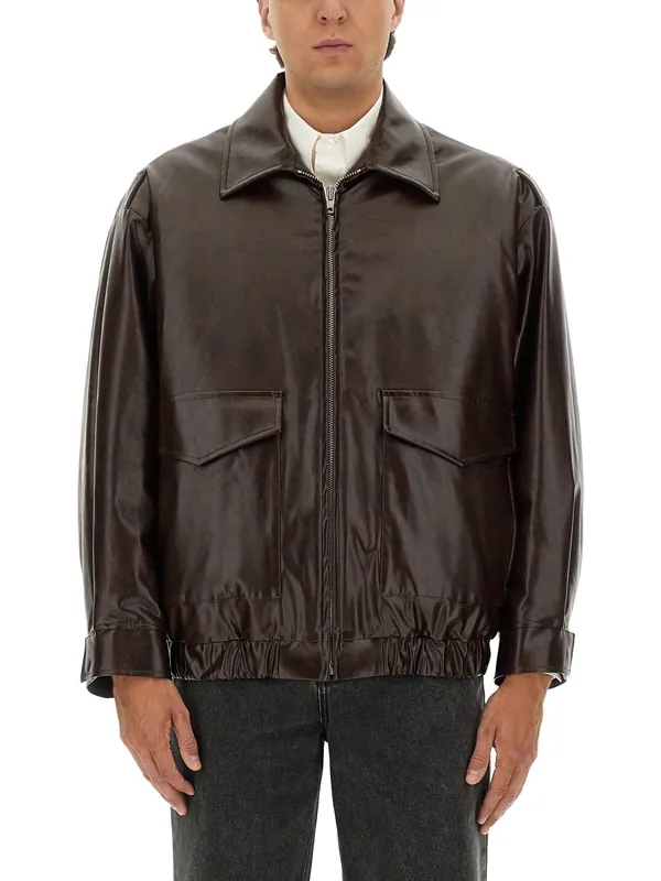 Leather Jacket - MM6 Maison Margiela