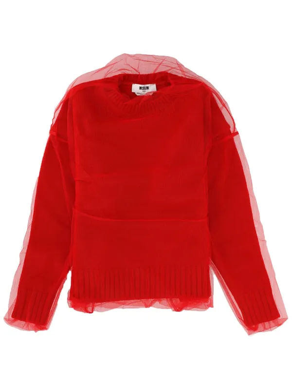 Merino Wool Sweater - MSGM