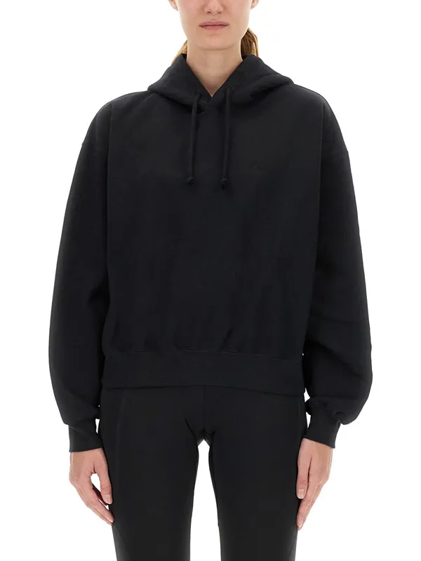 Hoodie With Matching Logo - Y-3