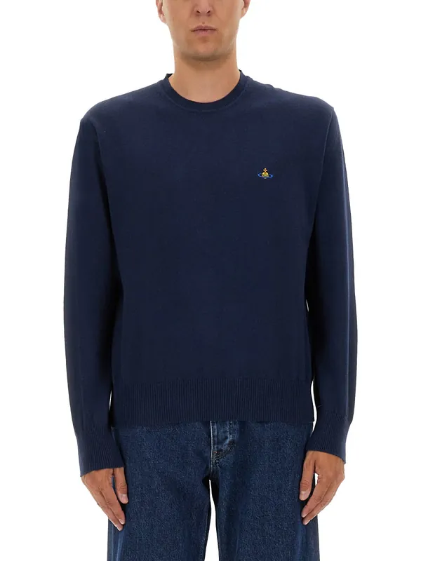Alex" Jersey With Logo - Vivienne Westwood