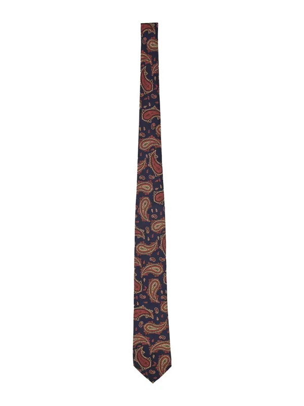 Paisley Jacquard Silk Tie - Etro
