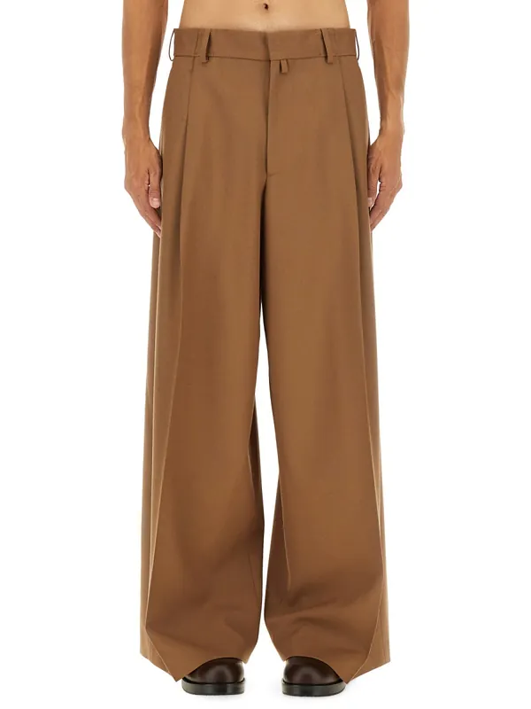 Pants With Pleats - Dries Van Noten