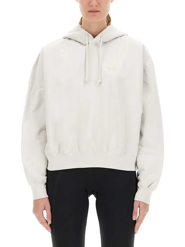 Hooded Sweatshirt With Logo - Y-3