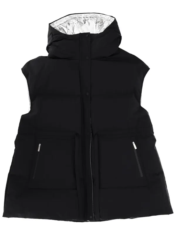 "Crinkle Metallic" Vest - Laminar
