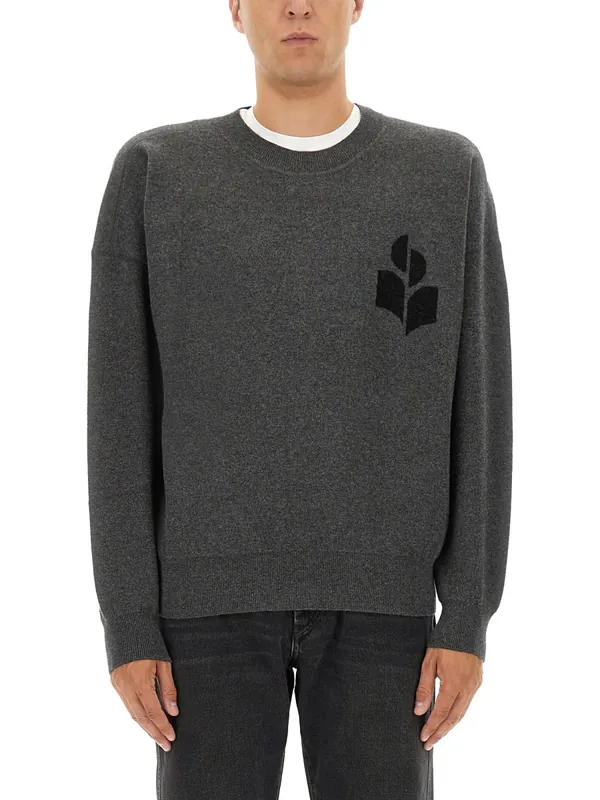 Jersey With Logo - Isabel Marant