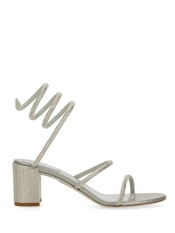 "Cleo" Sandal With Crystals - René Caovilla