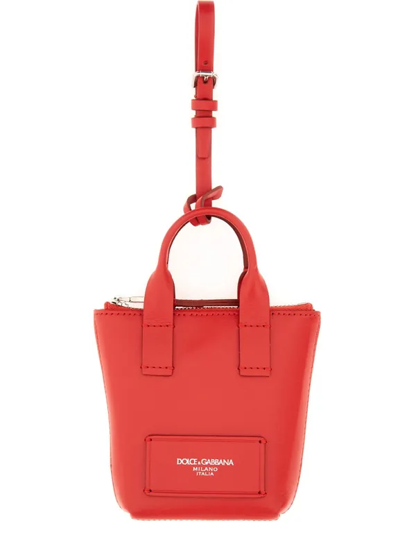 Leather "Minibag" Charm - Dolce & Gabbana