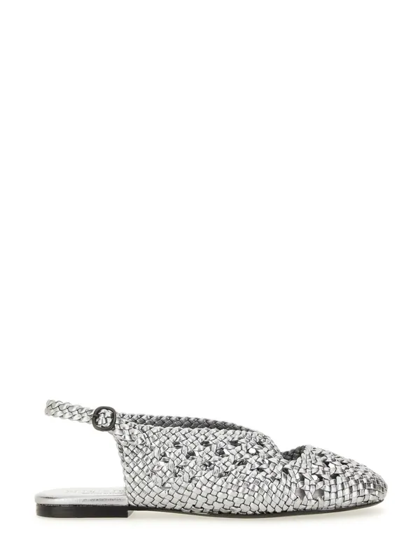 Slingback Sandal "Empuria Metallic" - Hereu