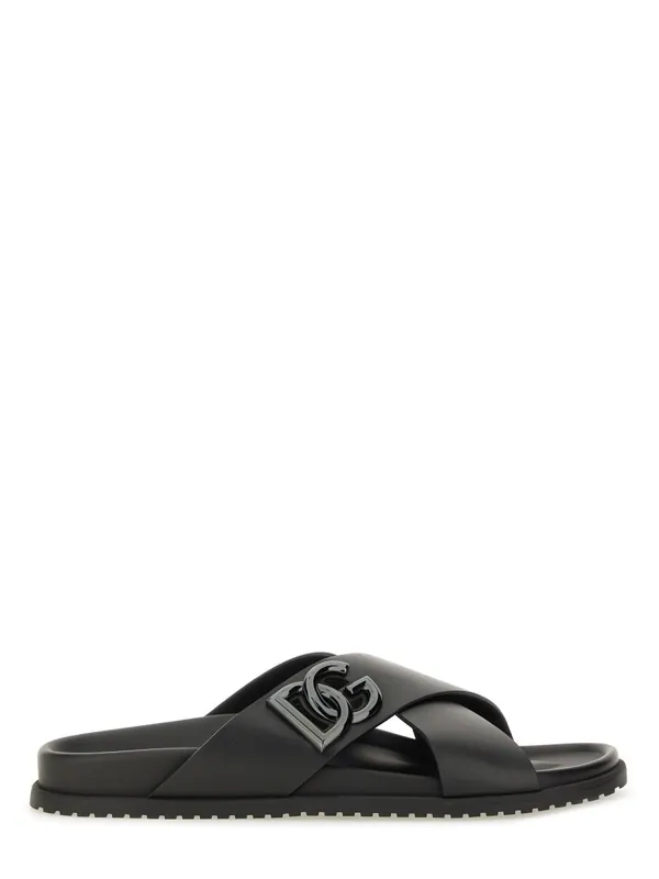 Calfskin Sandal - Dolce & Gabbana