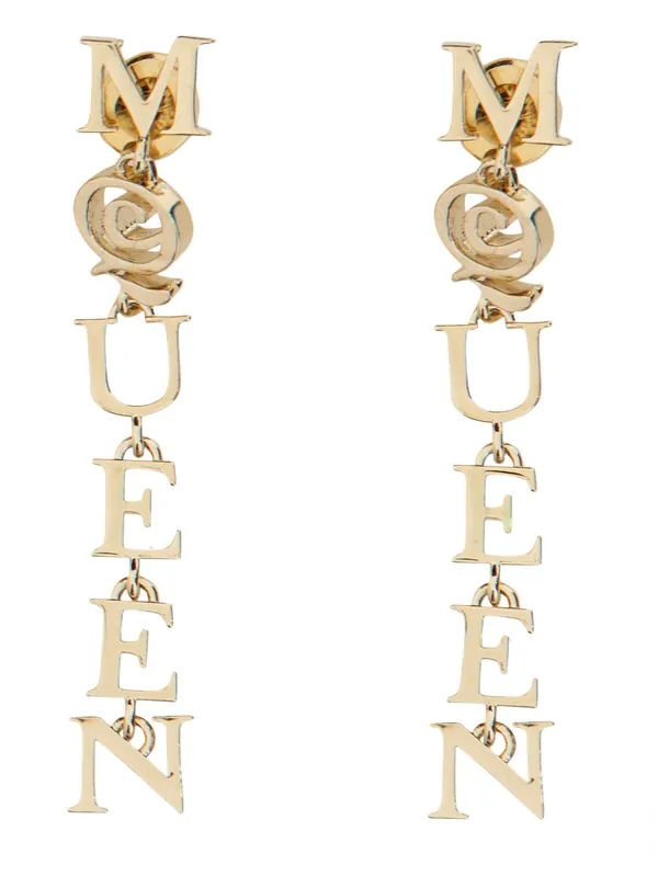 Logo Earrings - Alexander McQueen