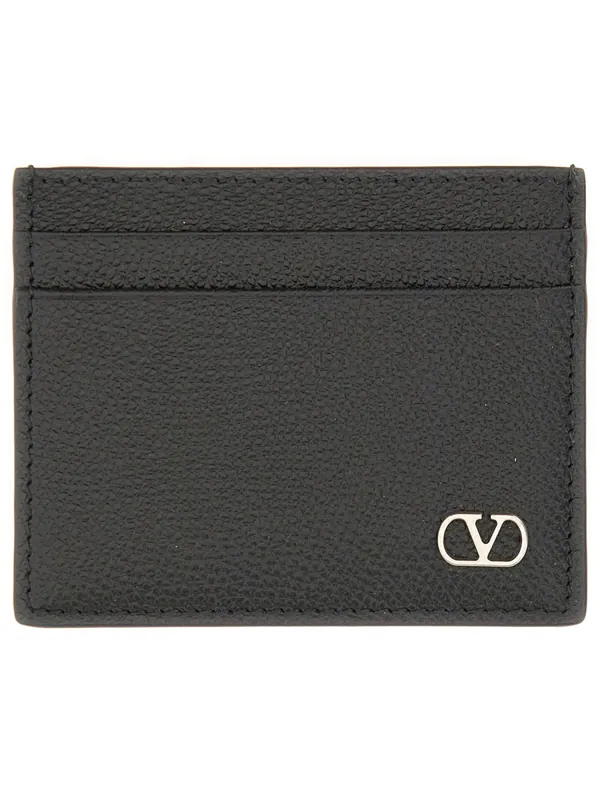 "Vlogo Signature" Card Holder - Valentino Garavani