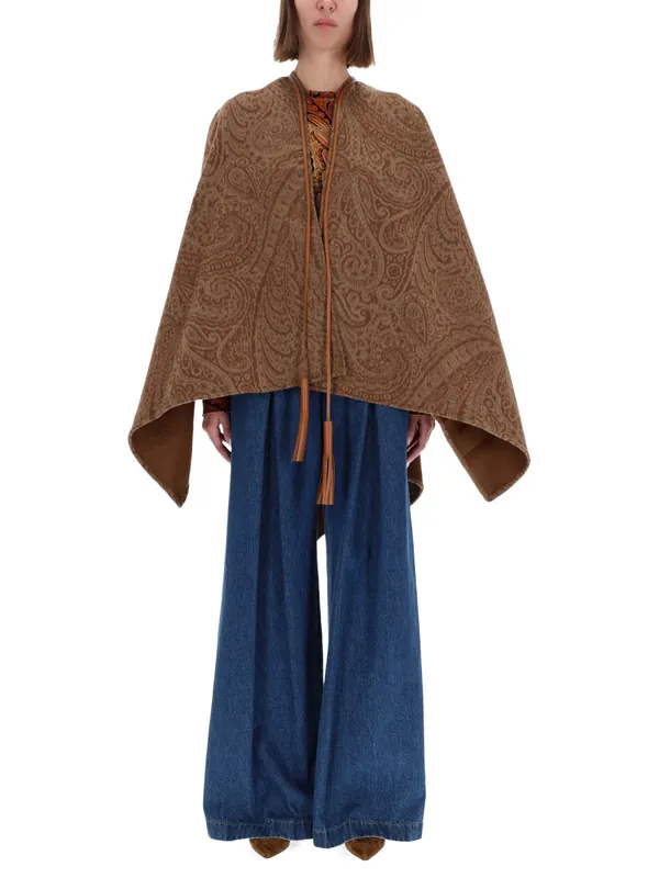 Wool And Cashmere Cape - Etro