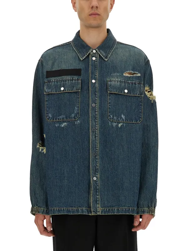 Denim Uniform Shirt - Helmut Lang