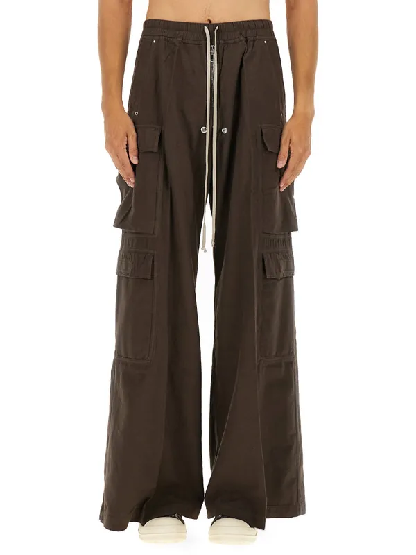 "Double Cargo Jumbo Belas" Pants - Rick Owens DRKSHDW