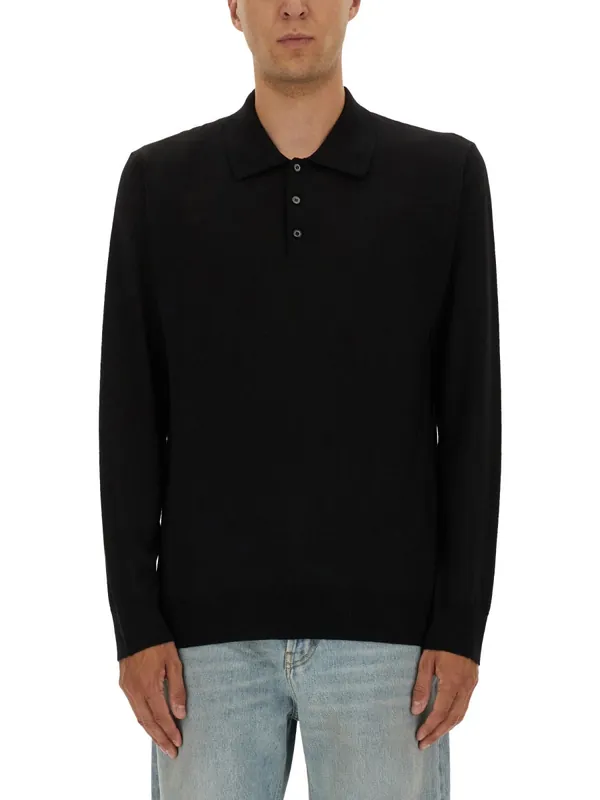 Wool Polo. - Golden Goose