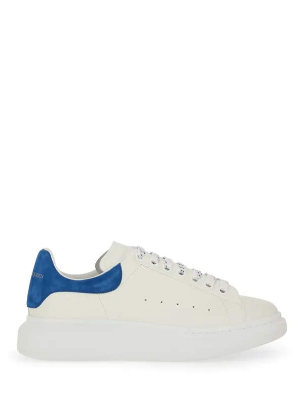 Oversized Leather Sneaker - Alexander McQueen