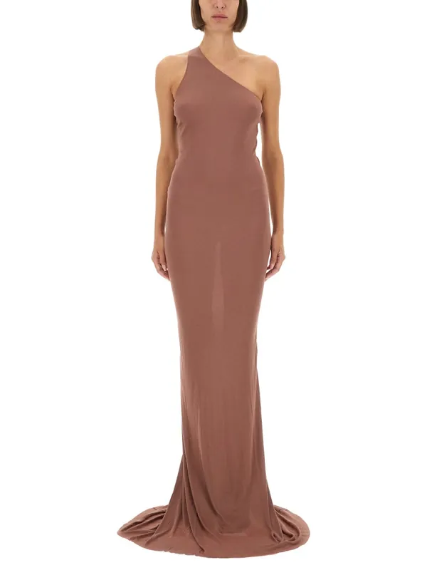 Long One-Shoulder Dress
