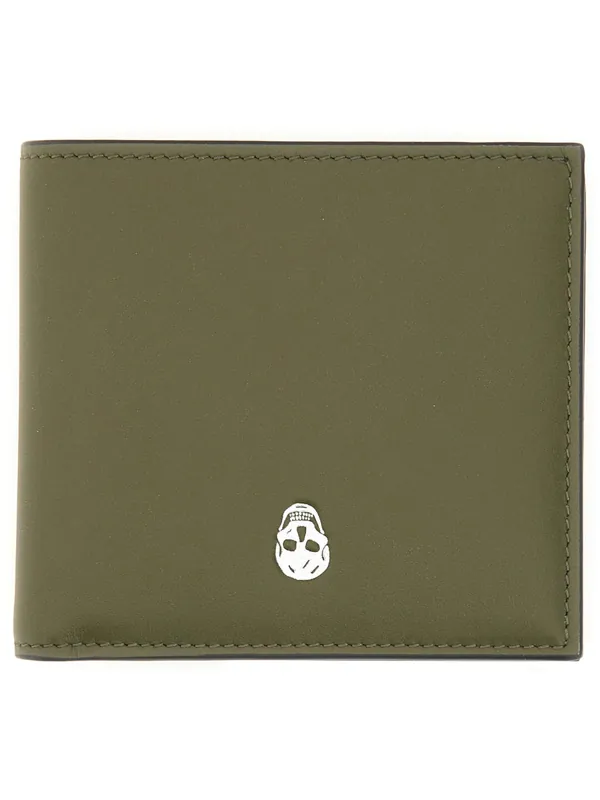 Bifold Wallet "The Skull" - Alexander McQueen