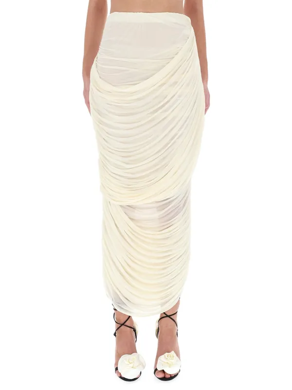 Draped Midi Skirt - Magda Butrym