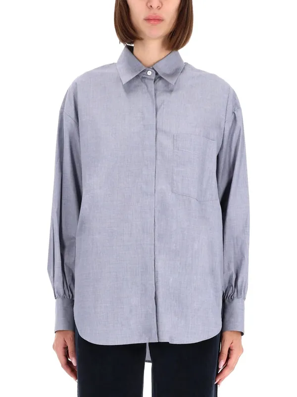 High Collar Shirt - Aspesi