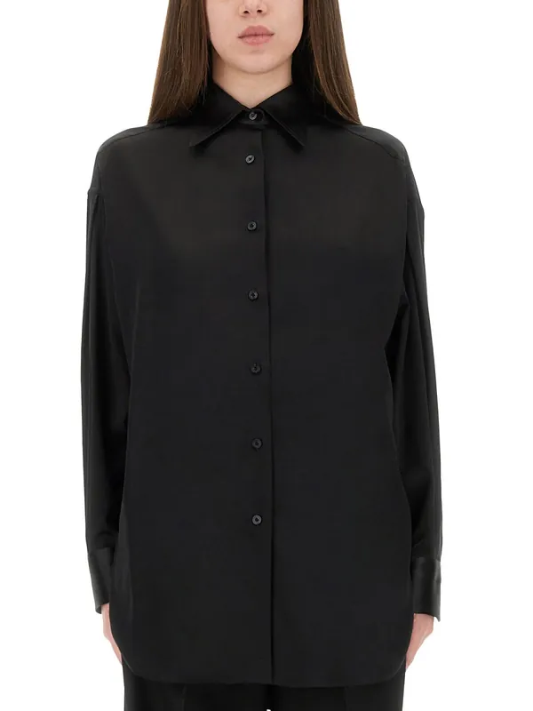 Stretch Silk Satin Shirt - Tom Ford